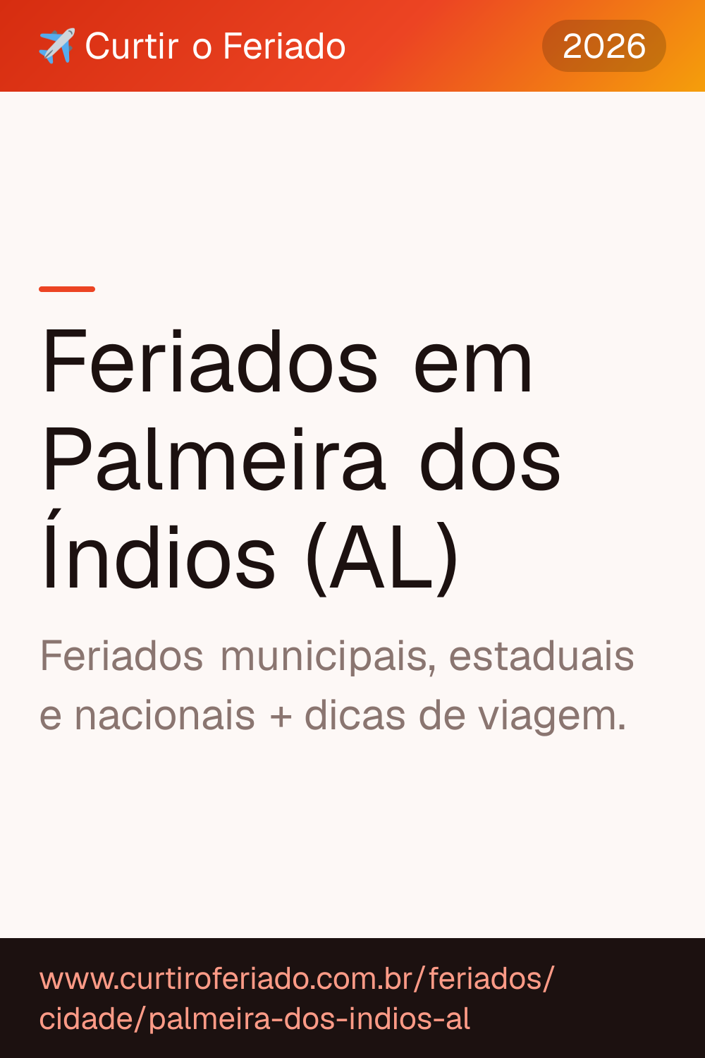 Feriados em Palmeira dos Índios (AL) — Curtir o Feriado (https://www.curtiroferiado.com.br/feriados/cidade/palmeira-dos-indios-al)