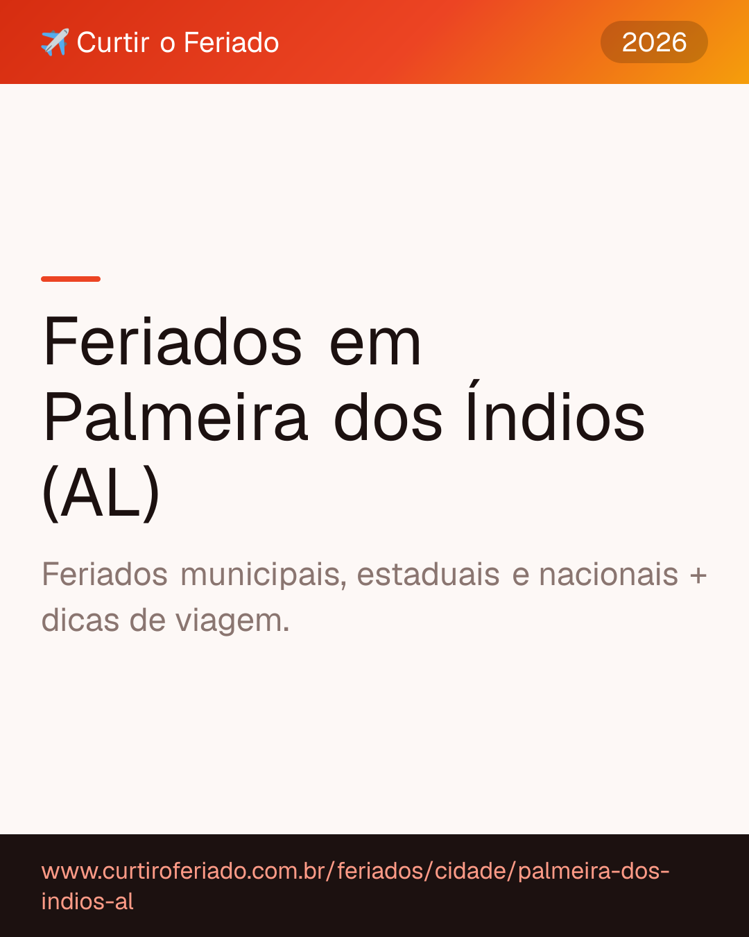 Feriados em Palmeira dos Índios (AL) — Curtir o Feriado (https://www.curtiroferiado.com.br/feriados/cidade/palmeira-dos-indios-al)